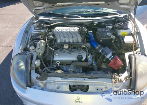 2003 Mitsubishi Eclipse Gts from USA, damaged, VIN 4A3AC74H23E158879